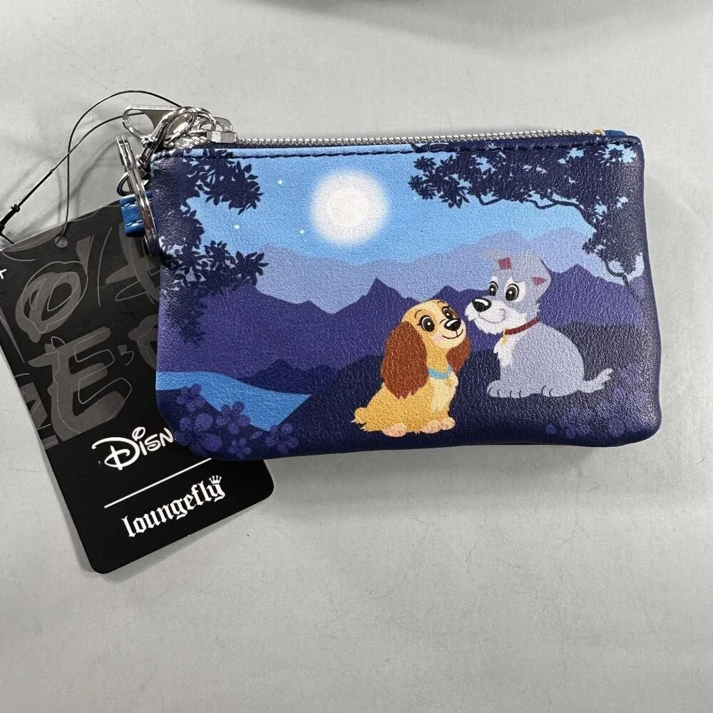 Loungefly Disney Lady Tramp Wallet Moonlight Stroll Dog Accessories